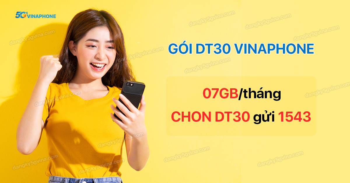 gói DT30 VinaPhone